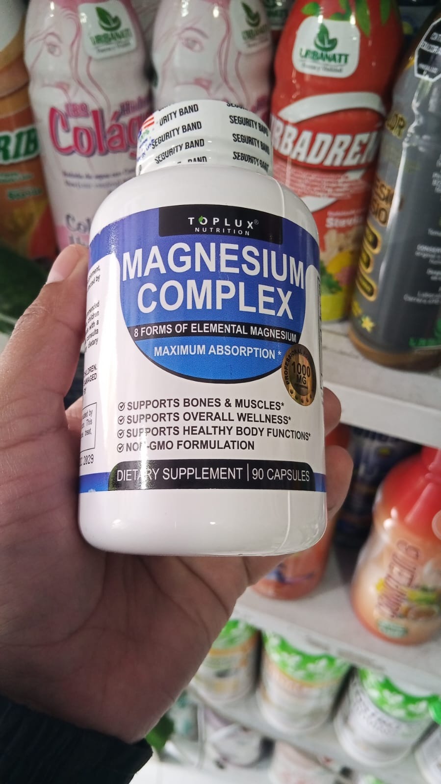 Magnesio toplux - x 4
