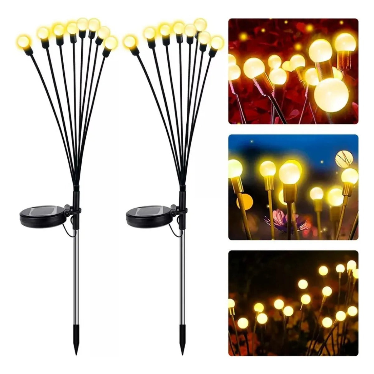 Kit De Iluminación Solar For Jardín