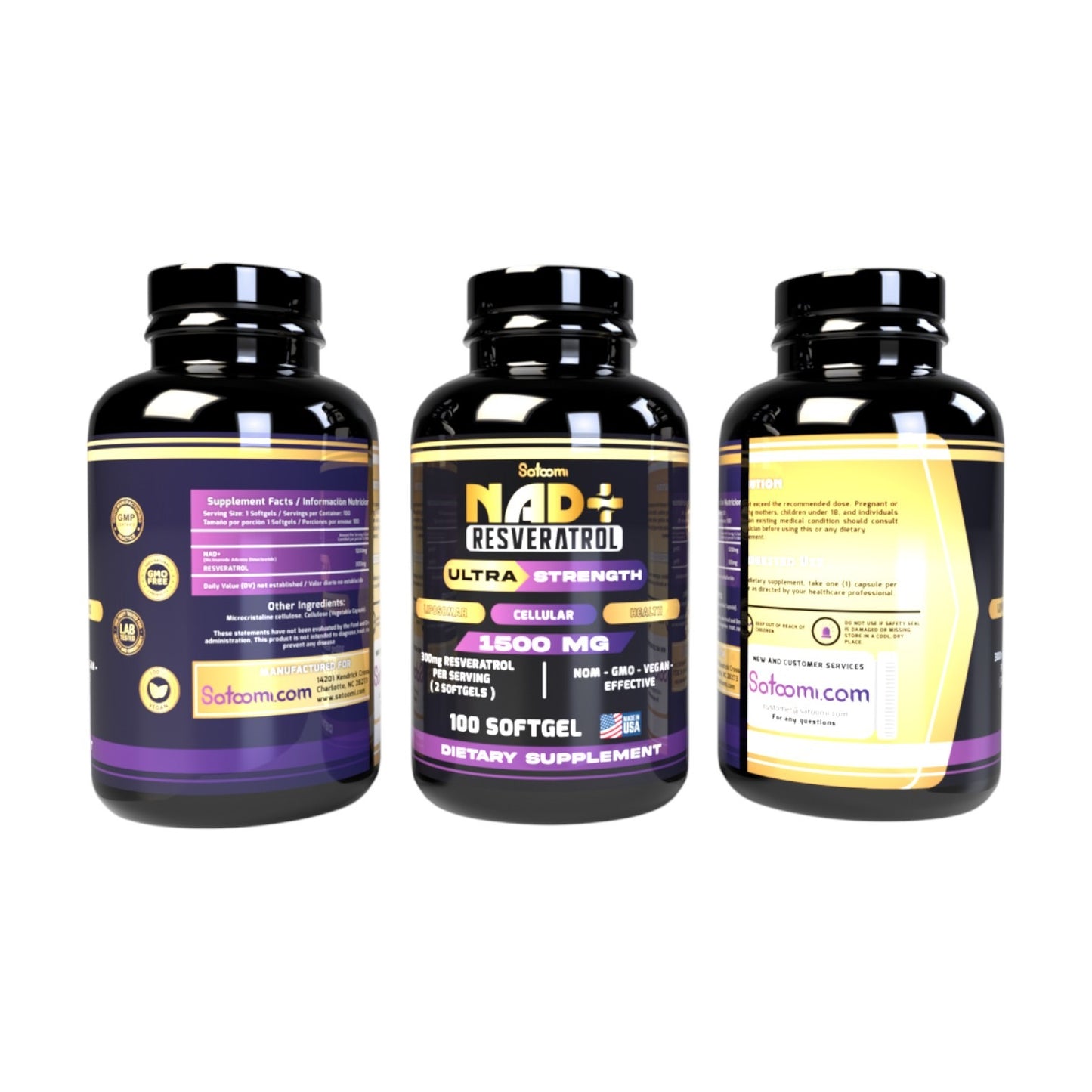 NAD Resveratrol Original Promo X 3 Und