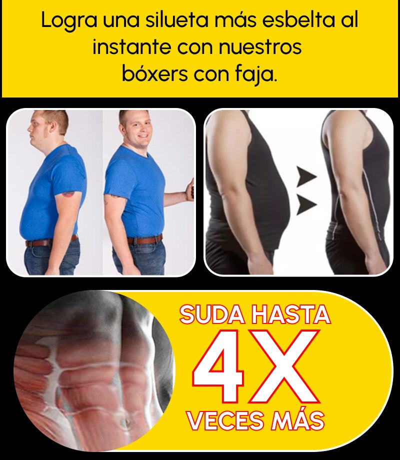 Boxer con fajón de neopreno