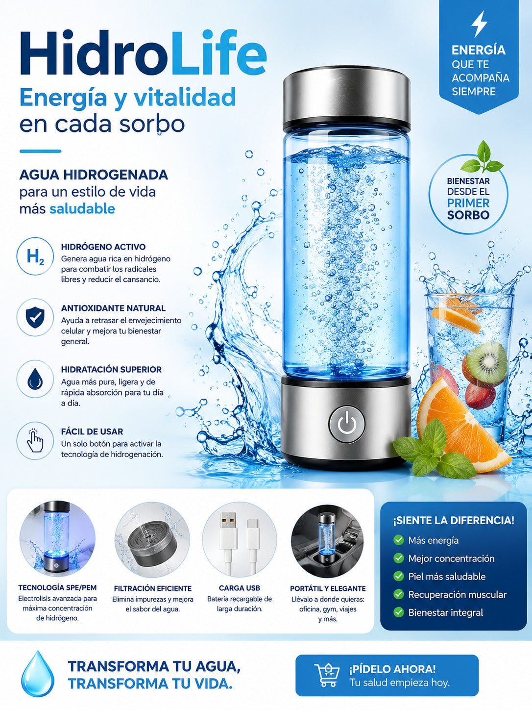 HidroLife® Termo hidrogenado
