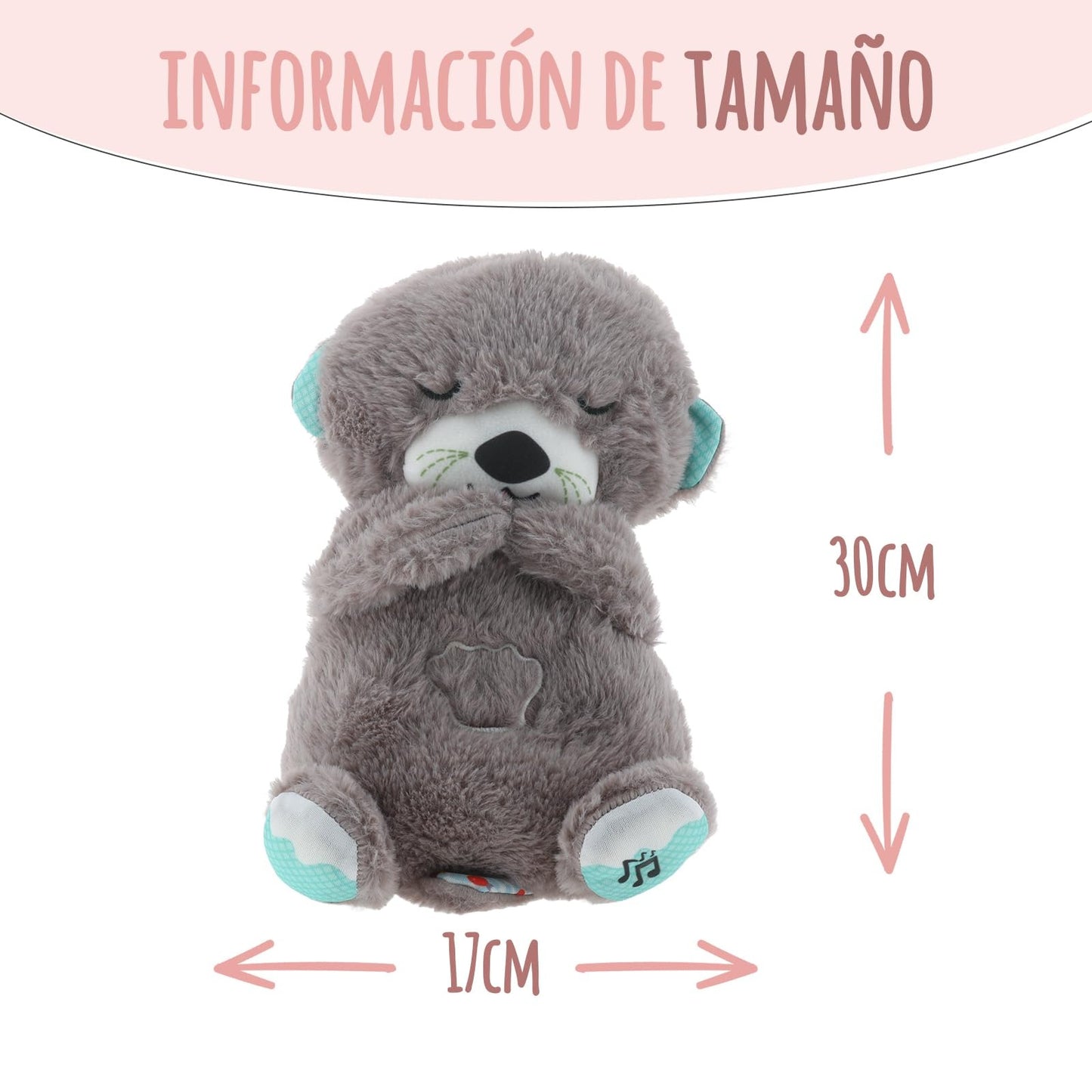 Peluche Calmante para niños que Respira