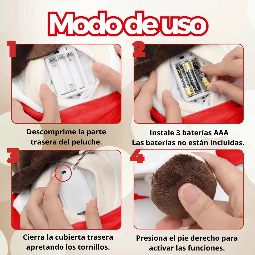 Peluche De Jesús Que Respira