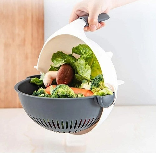 Cortador De Verduras Con Escurridor De C