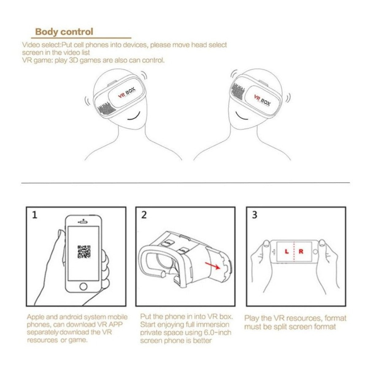 Gafas 3d Realidad Virtual VR BOX